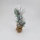 Enfeite De Páscoa Árvore Com Ovos Azul E Lilás 39 Cm | Páscoa